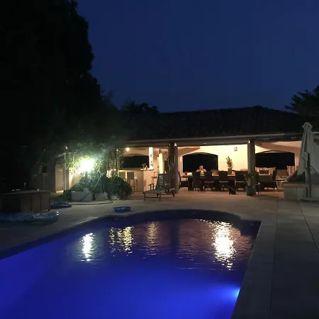 Zen Dans Maison De Charme, Acces Piscine, Parc Arbore Frühstückspension Le Carlaret